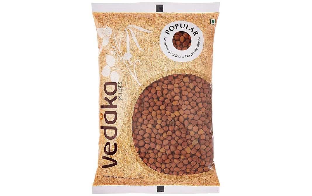 Vedaka Popular Black Chana    Pack  1 kilogram